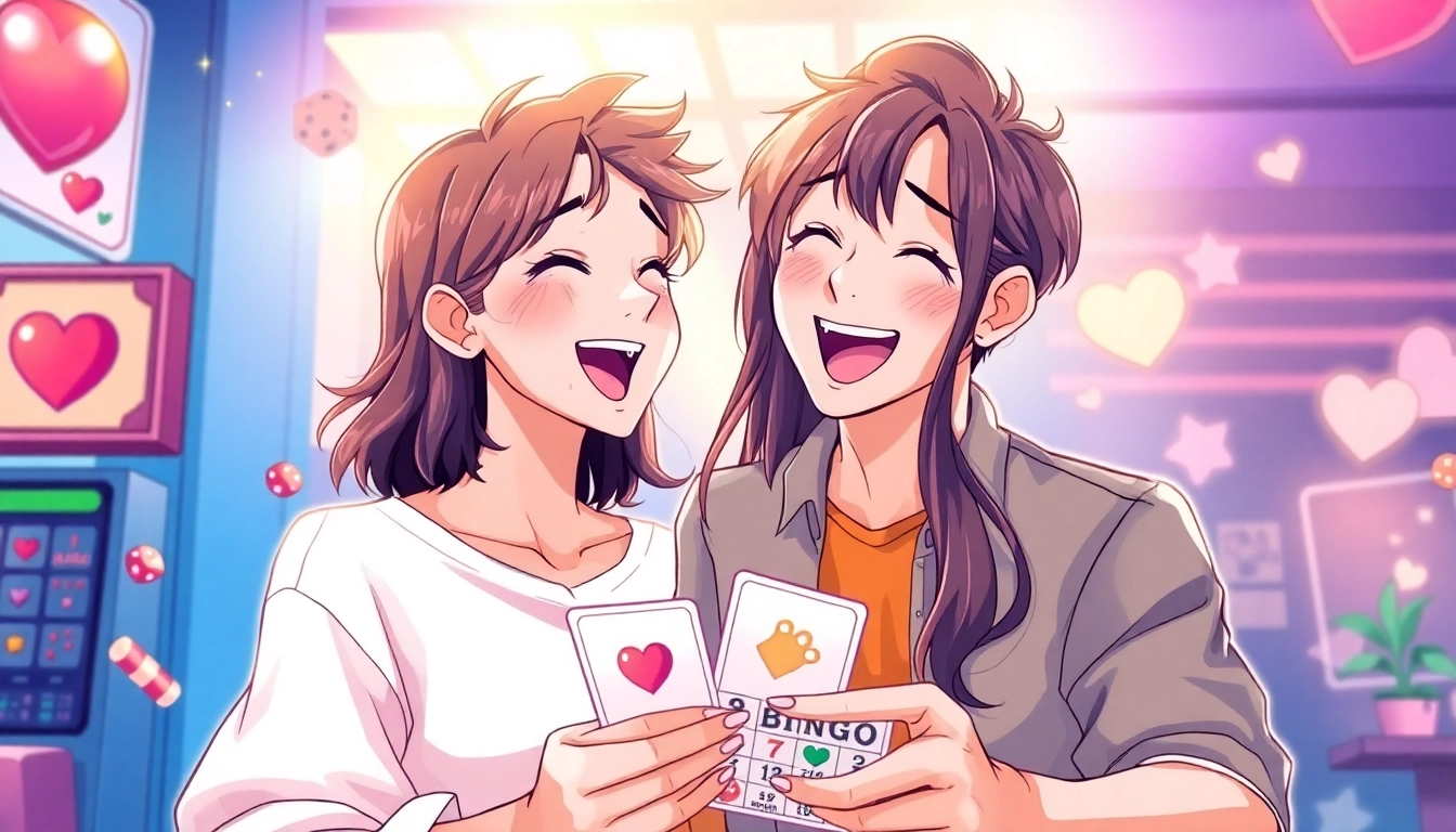 エロビンゴってなんなんだよ… カップルが現代のゲーム風な設定の中で遊び心のあるやり取りをしている場面
