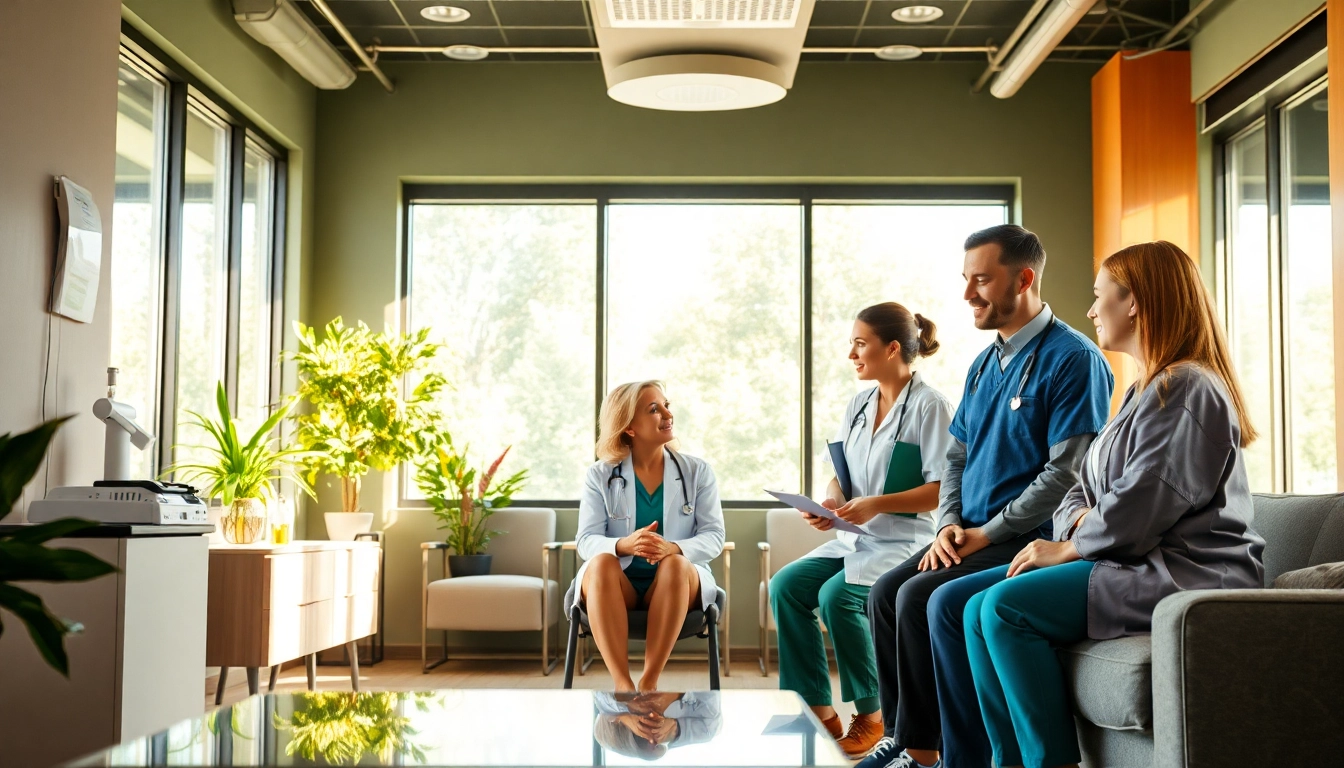 YourGP team providing personalized medical advice in a welcoming healthcare environment