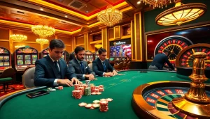 Experience thrilling poker action at https://vj88.online/ with vibrant casino tables and lively atmosphere.