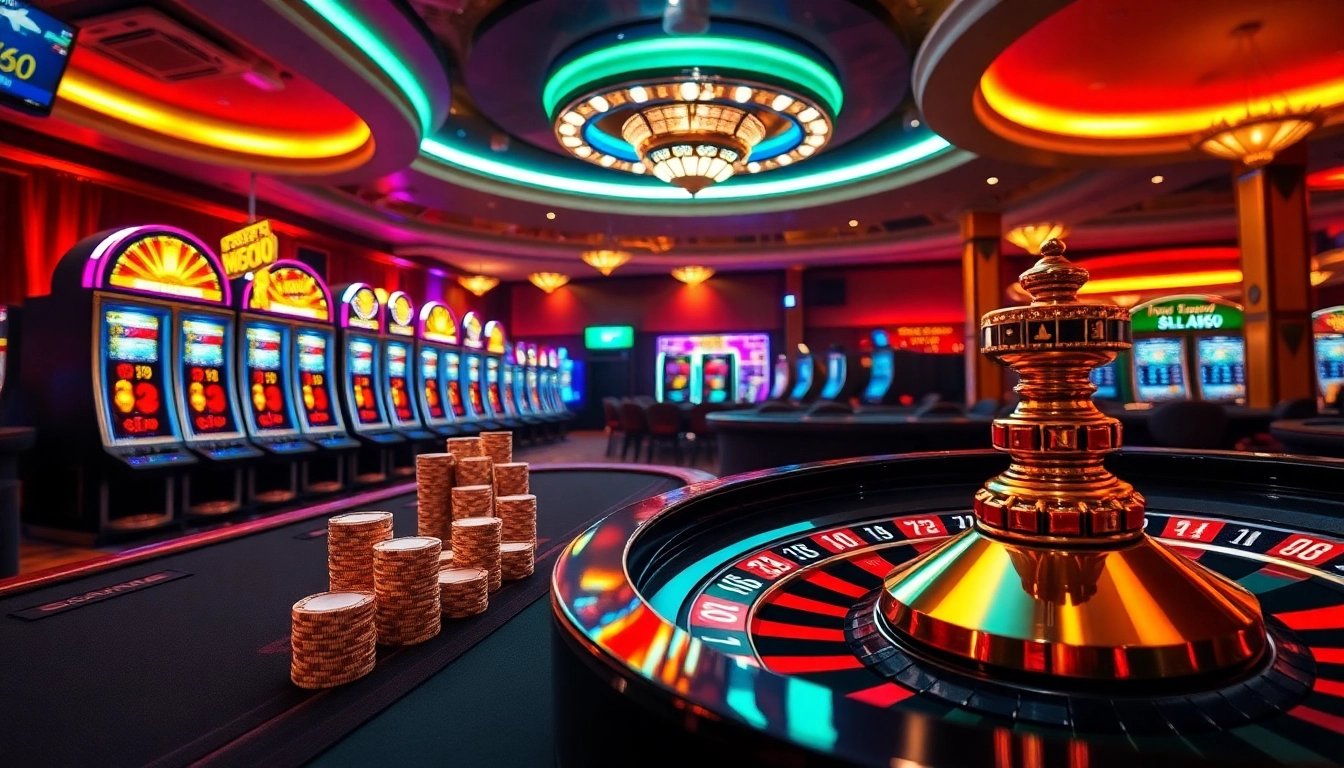Experience the excitement of online gambling at ww88 com with vibrant casino visuals.
