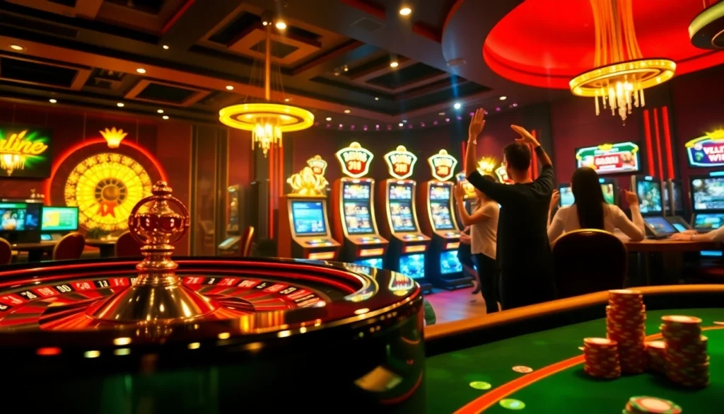 Experience excitement at ww88 casino with glamorous roulette, vibrant slot machines, and stylish poker.