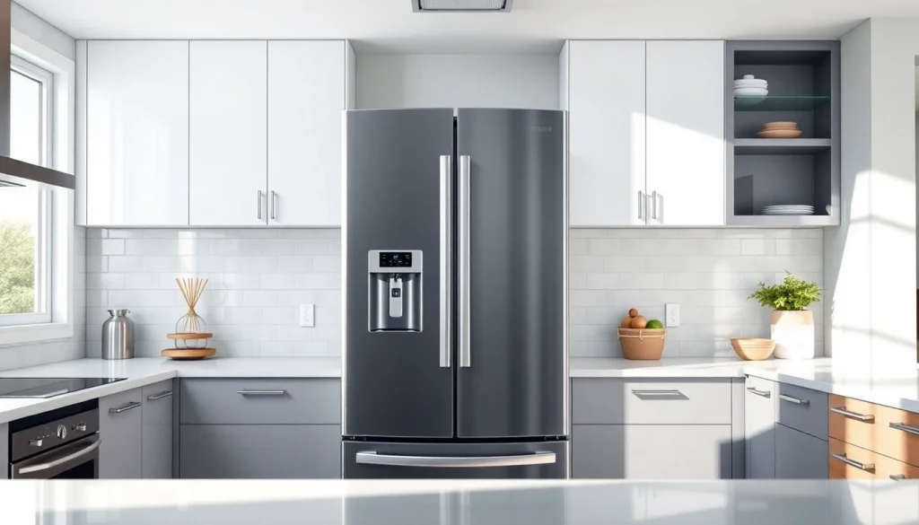 AQUA CREST DA97-17376B Replacement for Samsung DA97-08006C showcased in a modern kitchen.