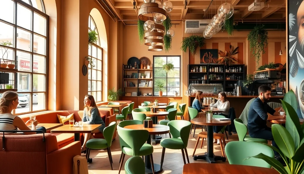 Découvrez le Coffee shop lloret de mar avec une ambiance chaleureuse et des clients satisfaits.