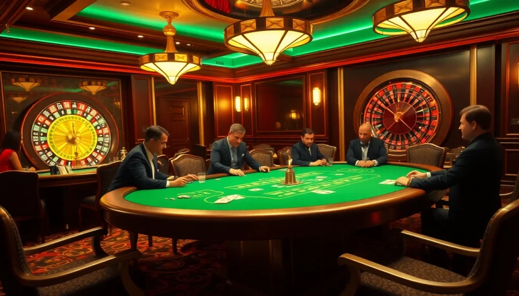 Engage with high-stakes gambling in a luxurious casino setting featuring data china visuals.