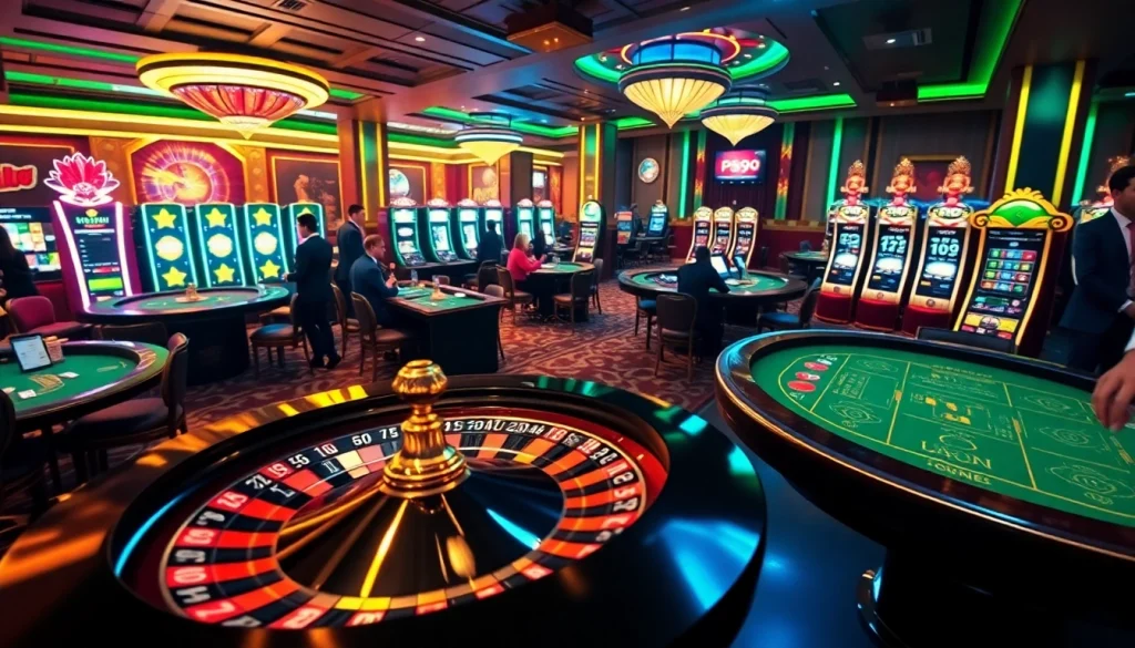 Experience the excitement of nhà cái PS99 with dynamic games and interactive betting features in a virtual casino.