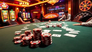 Experience high-stakes poker at FABET, where luxury meets strategy in gambling.