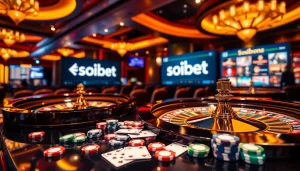 Experience the excitement of เว็บตรง soibet with a luxurious casino atmosphere filled with vibrant games.