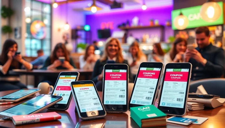 모바일쿠폰을 활용하는 사람들의 즐거운 순간을 담은 이미지입니다.