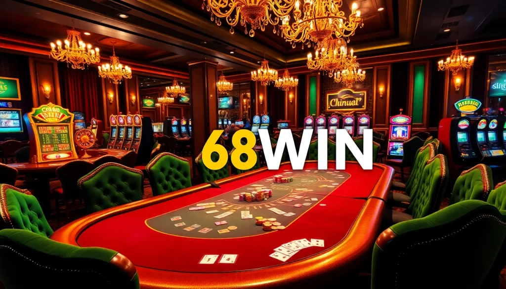 Players engaging in a thrilling high-stakes poker game at the luxurious 58WIN casino.