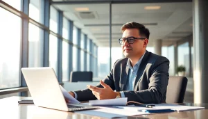 Bezoek https://ondernemingsvragen.nl voor inspirerende ondernemersstrategieën in een professionele kantooromgeving.