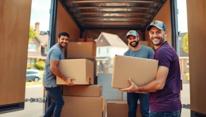 Efficient loading by a Warwick removals company, showcasing professionalism and care during a move.