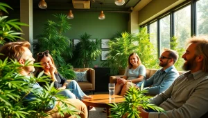 Profitez des membres de The Corner Cannabis Club Madrid dans une atmosphère détendue et accueillante.
