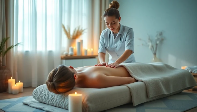 차분한 가정 환경에서 진행되는 전문 출장마사지 세션, 진정 요소가 어우러진 모습.