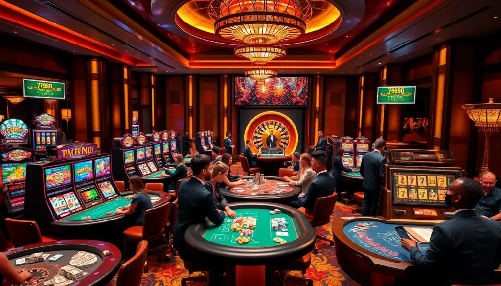 Engage in exciting casino games at https://789win.associates/ with vibrant tables and slot machines.