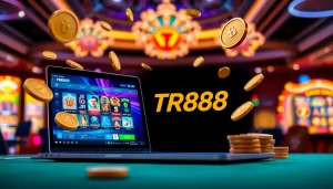 Engaging TR88 online gambling experience with vibrant gaming interface and bonus symbols.