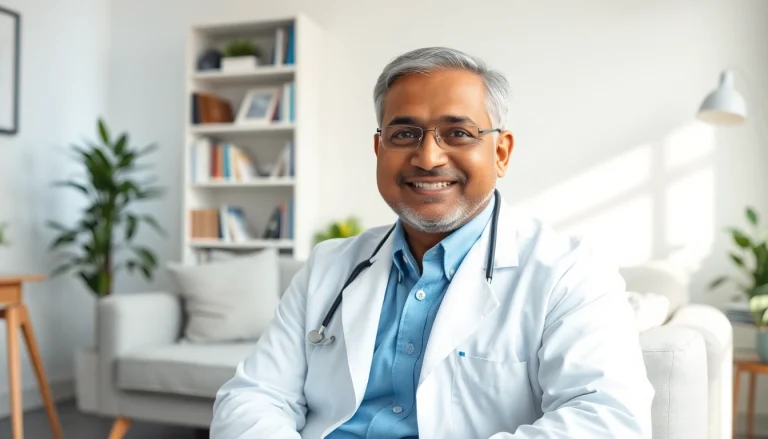 Offering counseling with compassion, a psychiatrist in dubai engages warmly with a patient.