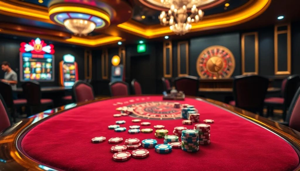 Experience the excitement of xoso66 with vibrant casino gaming visuals.