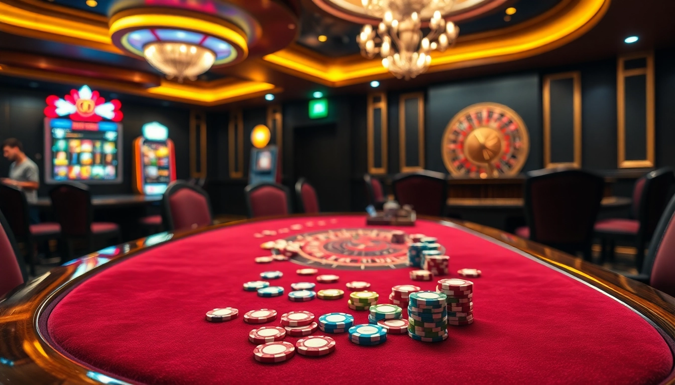 Experience the excitement of xoso66 with vibrant casino gaming visuals.