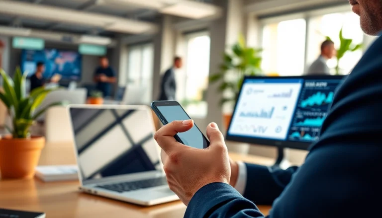 Understand What is a CRM for WhatsApp with a professional engaging on a smartphone.