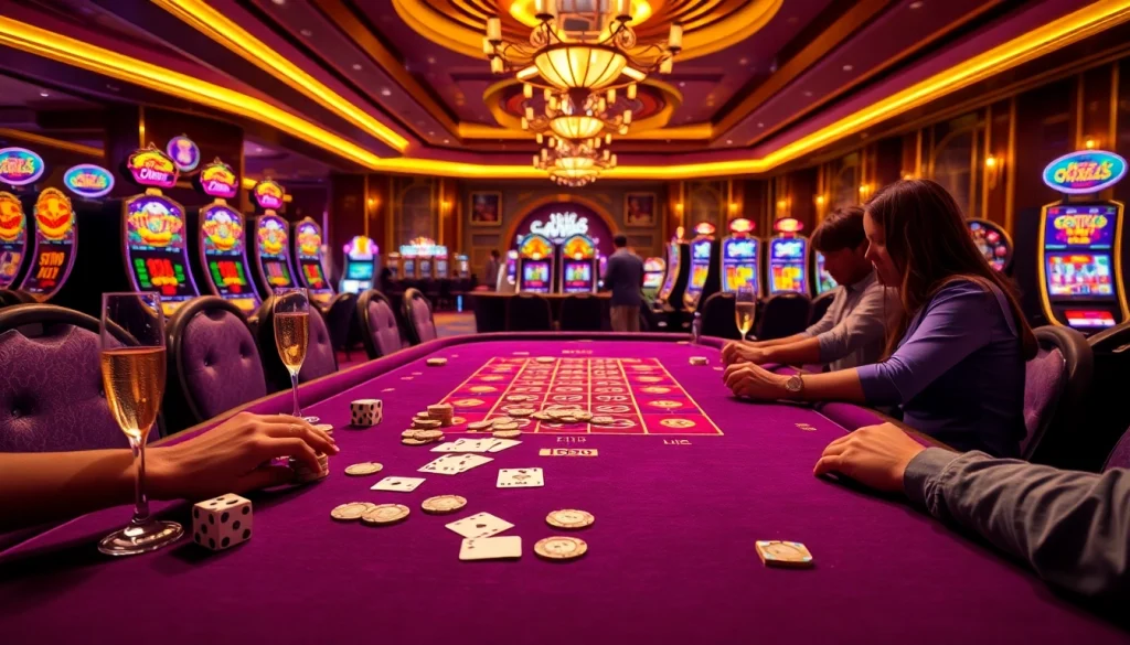 Engage in thrilling gameplay at U888's luxurious casino table with colorful cards and chips.