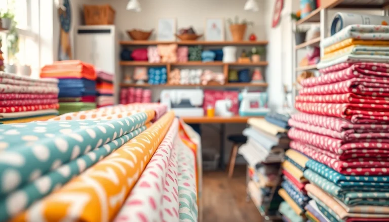 Katoen stof kopen biedt een kleurrijke selectie van mooie stoffen voor creatieve projecten.