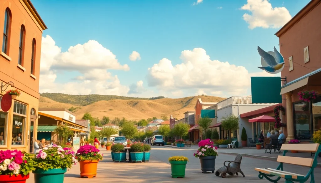 Explore Clarksburg's charming downtown with vibrant shops and friendly cafes.