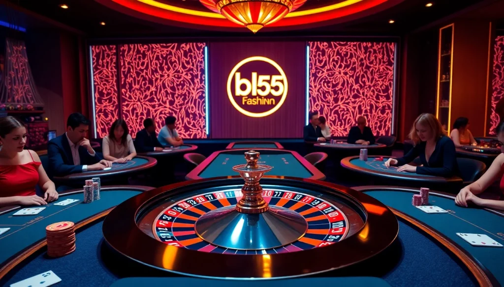 Experience the thrill of online gambling at https://bl555.fashion/ with exciting table games and vibrant atmosphere.