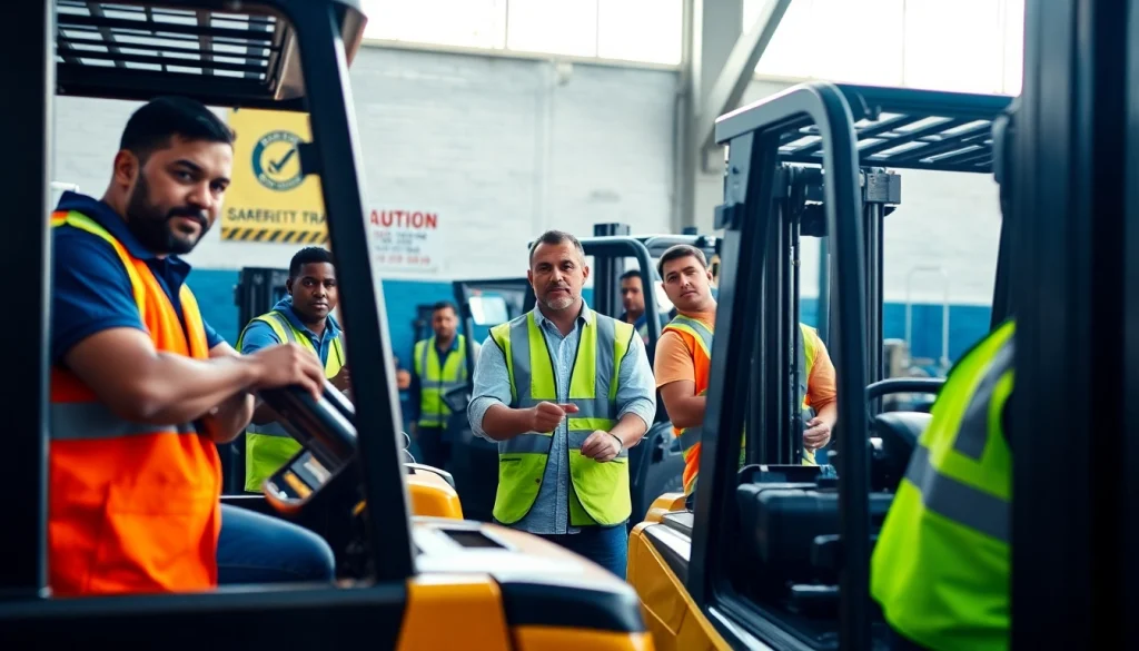 Forklift training in Durban with hands-on instruction and safety focus.