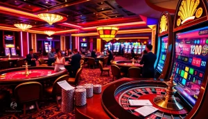 Experience high-stakes gaming at https://23win.cooking/ with vibrant casino tables and eager players in action.