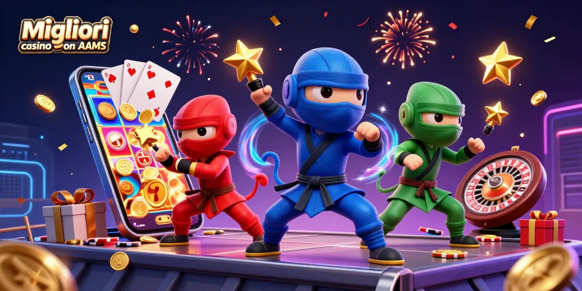 I migliori casino non AAMS offrono un'esperienza di gioco avvincente con chameleon ninja e slot colorate