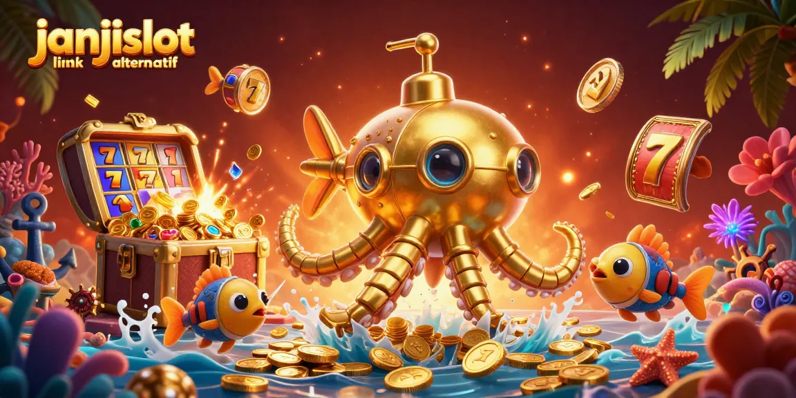 Experience excitement with janjislot link alternatif amidst bursting slot reels and treasure!